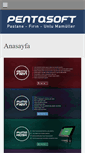 Mobile Screenshot of pentasoft.com.tr