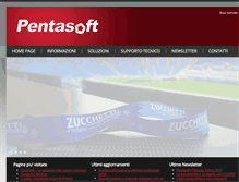Tablet Screenshot of pentasoft.it